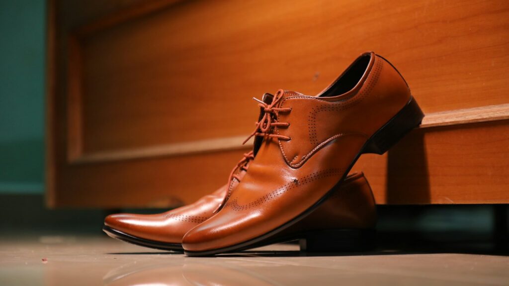 Sapato Oxford em Couro Preto